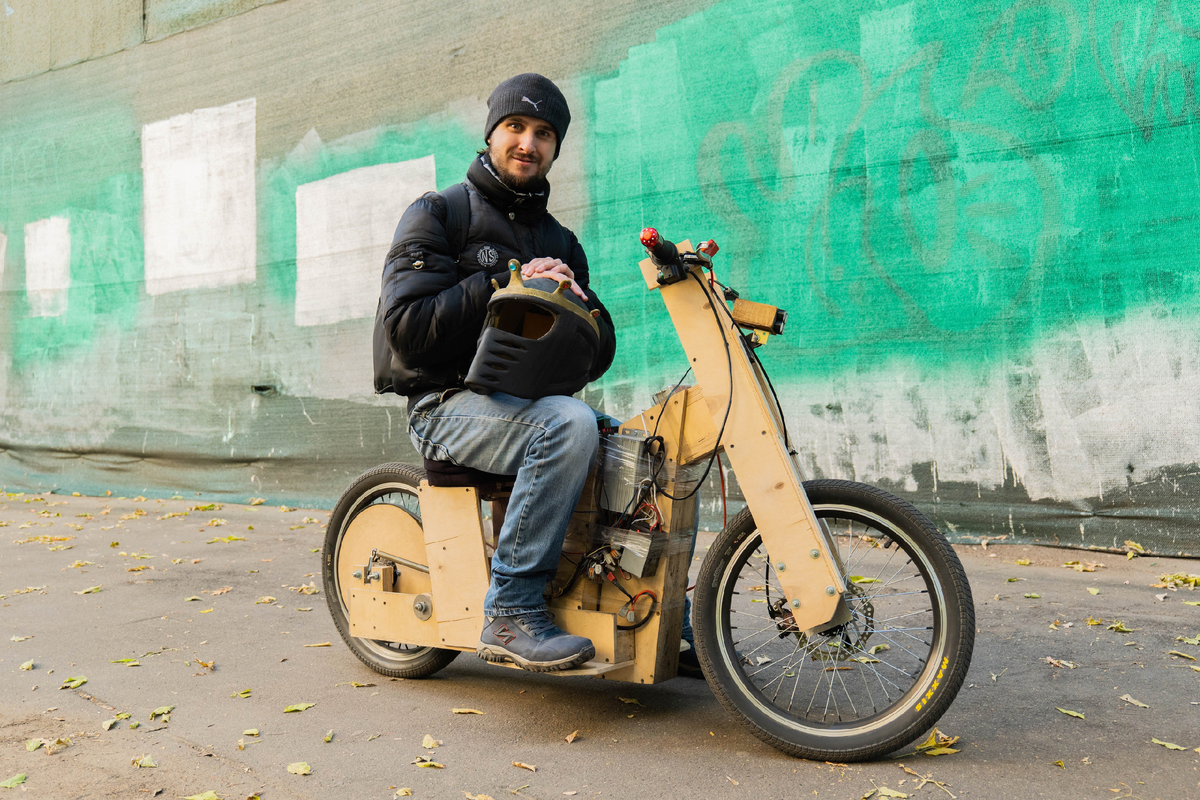 Вторая версия самоката.