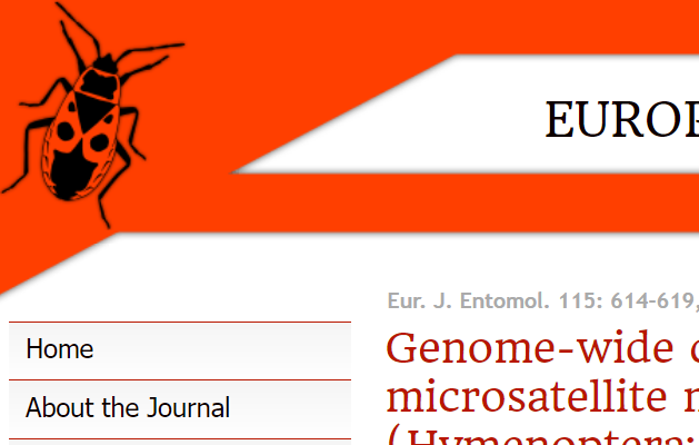 Журнал European Journal of Entomology облюбовал для своей эмблемы клопа-солдатика.