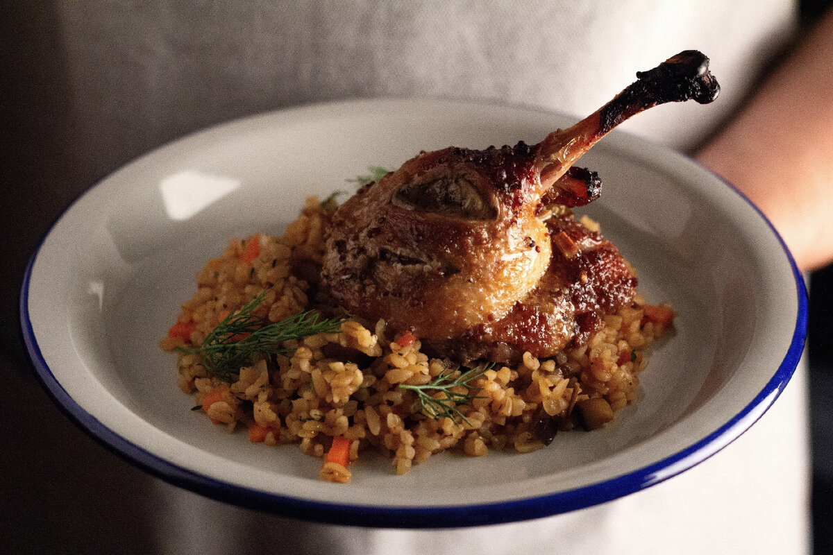 утка в пряном маринаде