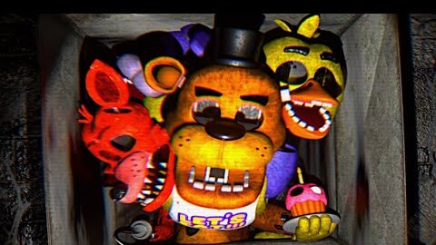 БЕГИ если ВИДИШЬ ЭТО в ВЕНТИЛЯЦИИ FNAF 👿