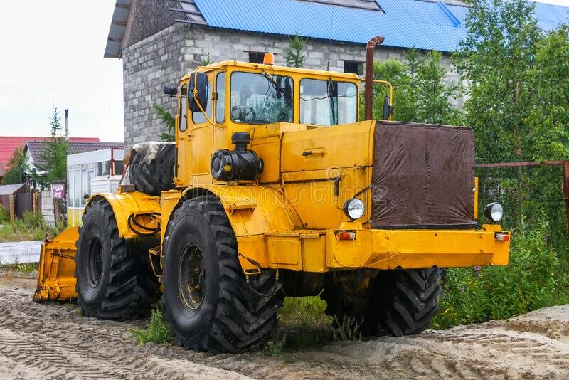 Трактор Кировец К-7М с автопилотом Cognitive Agro Pilot