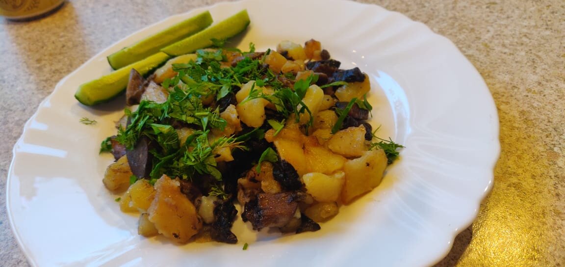 Жареха (фото автора) 