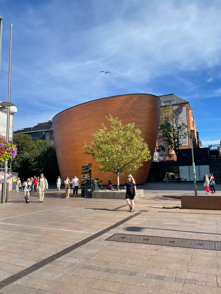 Церковь Kammpi. Хельсинки. Все фото в статье принадлежат автору 