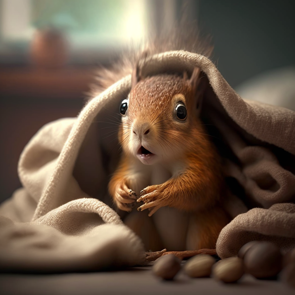 Сказка про бельчонка Дук-ду, который всего боялся