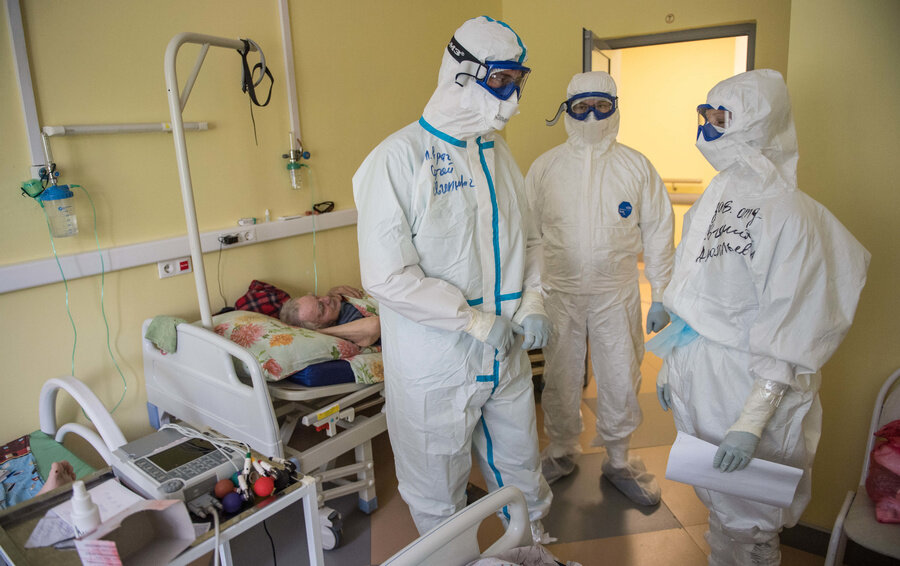 В России второй день подряд выявляют больше 9000 заболевших COVID-19. Неделю до этого число новых случаев было ниже этой отметки