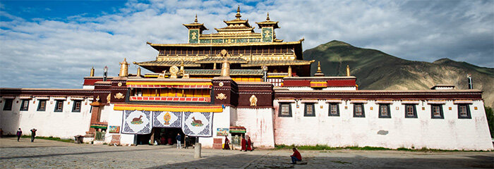 Монастырь Самье в Тибете