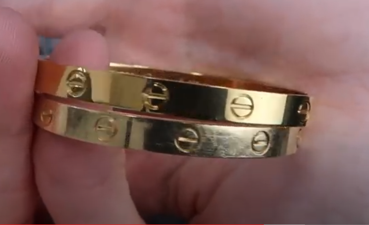 Новый и б/у браслет Cartier LOVE