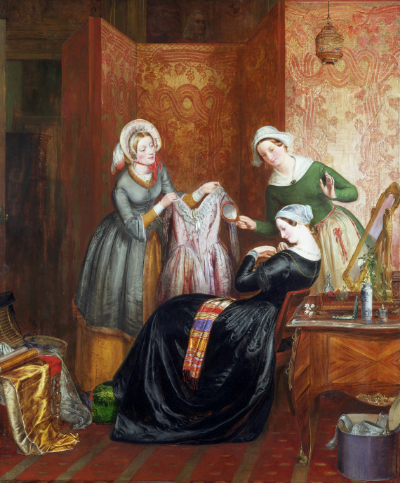 "Снимая траур", Ричард Редгрейв, 1846. (с) Из коллекции музея Виктории и Альберта (Лондон)