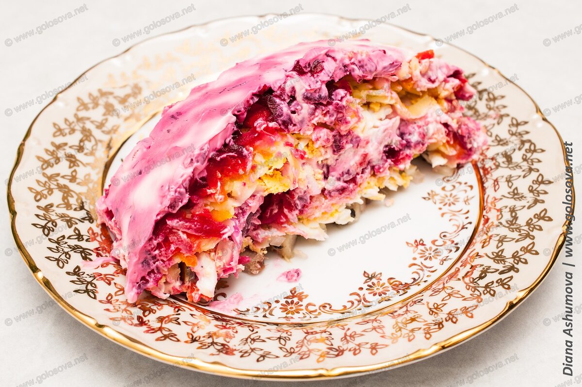 фото "селедка под шубой"