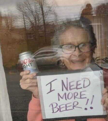 «Мне нужно больше пива!!». (Twitter by Darren Rovell)