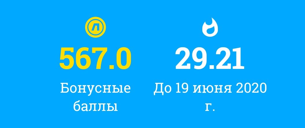 Мои 567 баллов снова на карте. Точнее - отобразились в личном кабинете.
