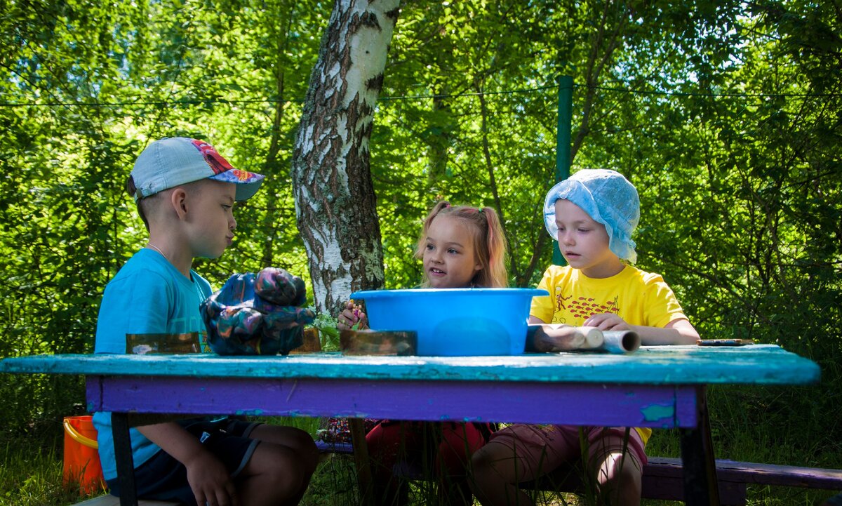 Деревенский детский сад у нас - это всего пять детишек
