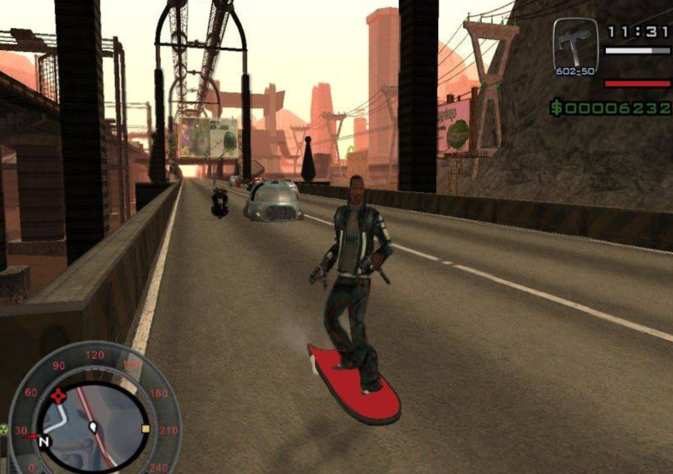 Новое транспортное средство похожее на скейтборд. 