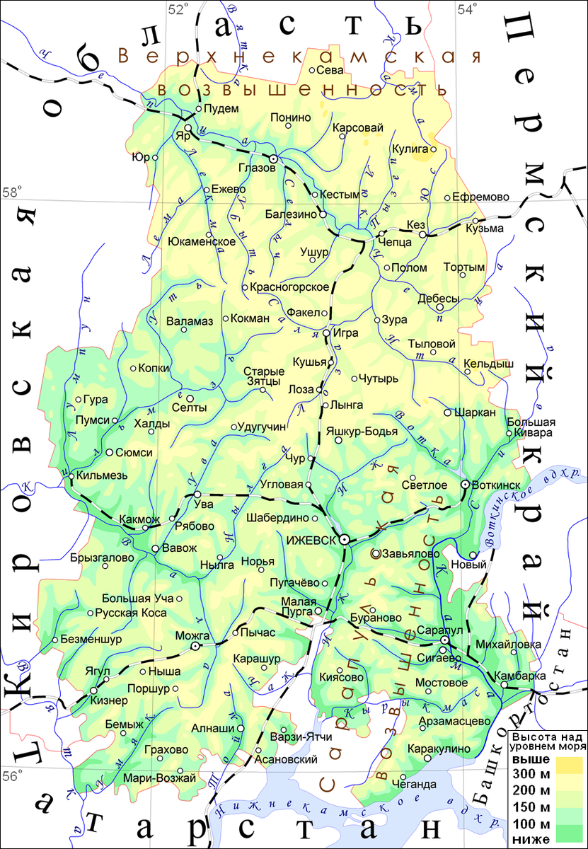 Удмуртская республика города. Карта Удмуртии с деревнями. Карта Удмуртии с реками. Географическая карта Удмуртии. Географическая карта уд.