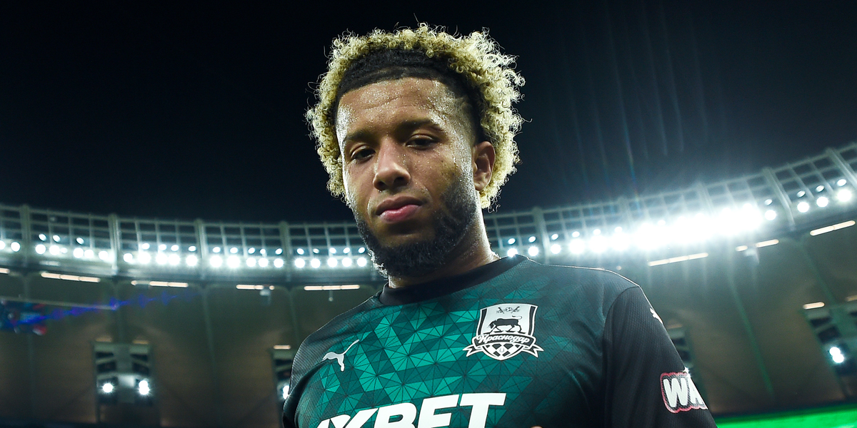                                     Тони Вильена в футболке «Краснодара» .