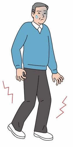 Когда болит колено.