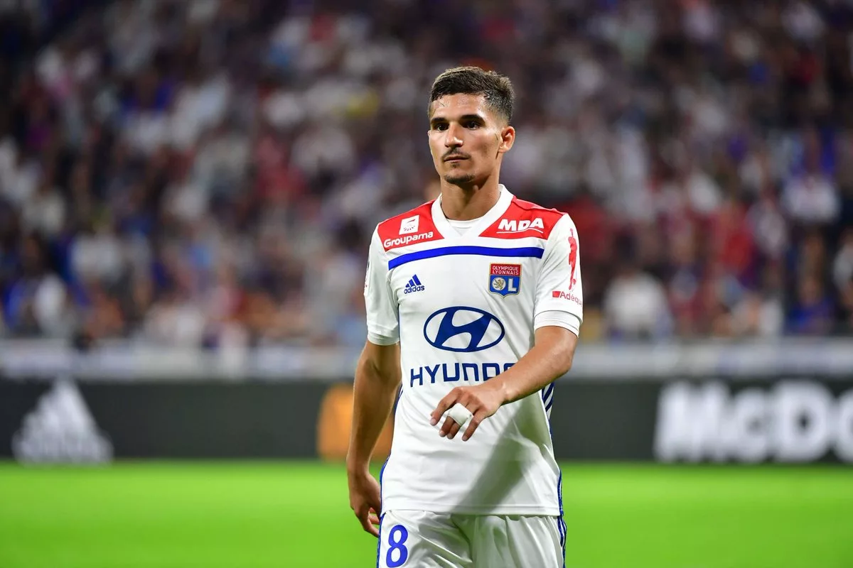 Уссем Ауар, фото с матча