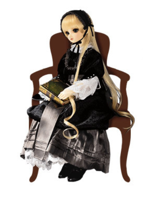 VICTORIQUE DE BLOIS PORCELAIN DOLL