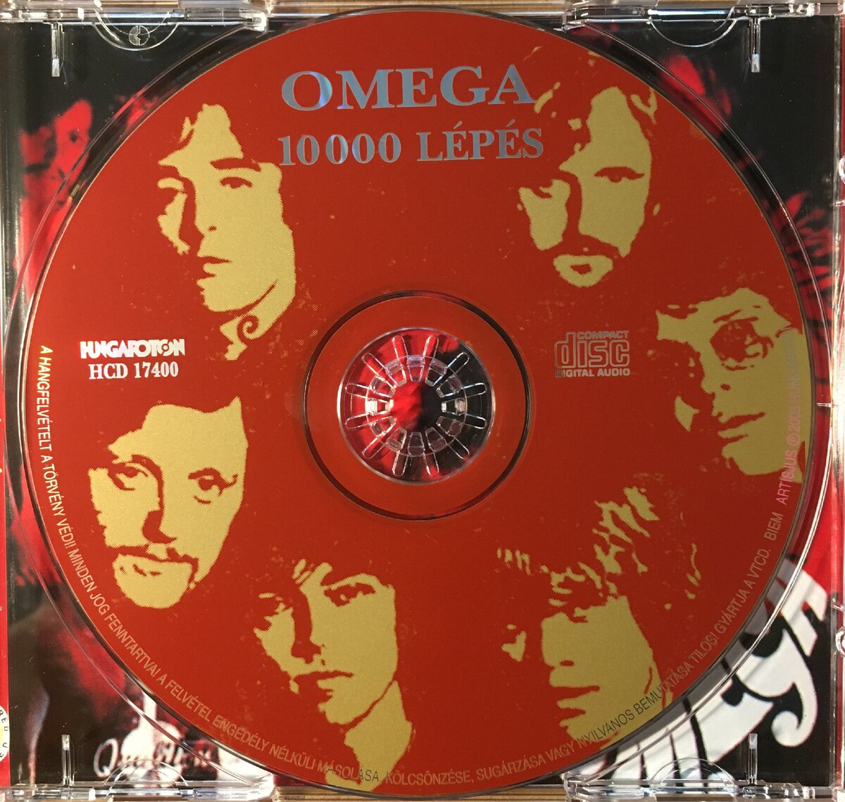 CD Omega  "10000 Lépés" 