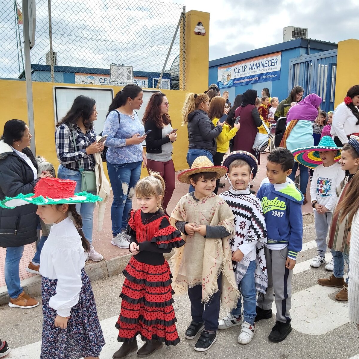 Один из праздников в испанской школе