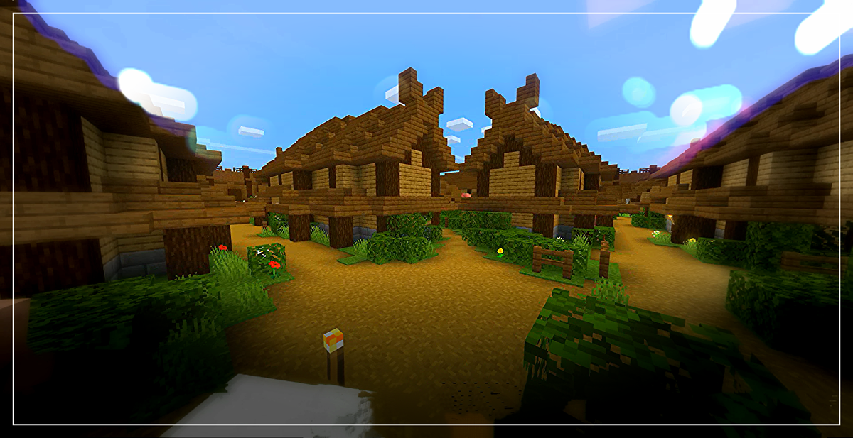 деревня жителей