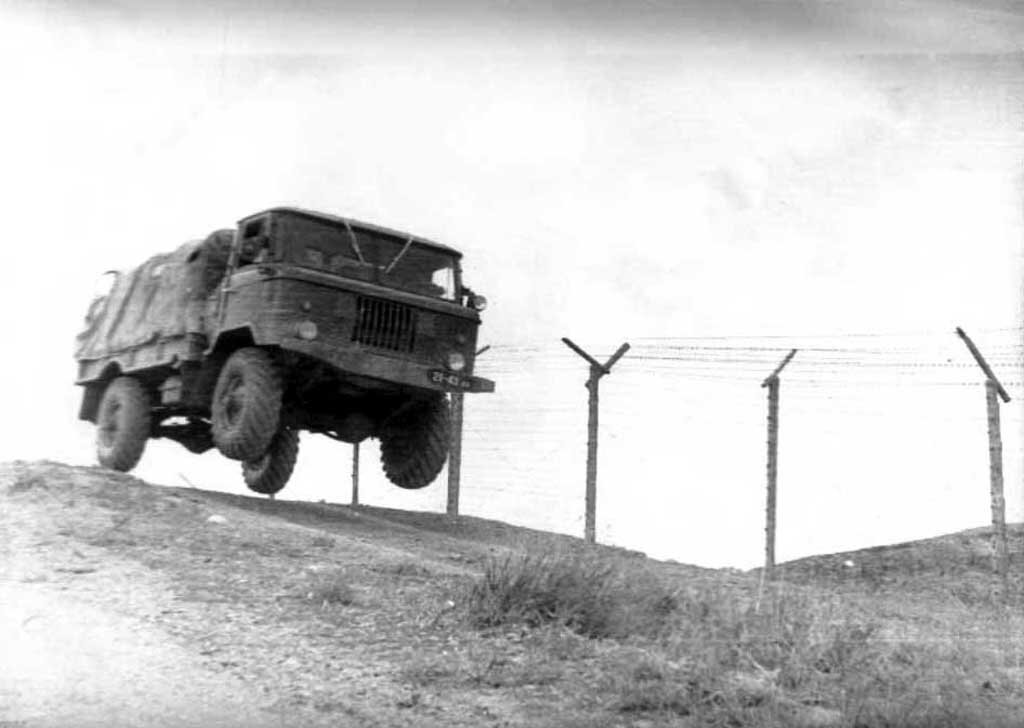 "Шишига" в рядах пограничных войск КГБ СССР.