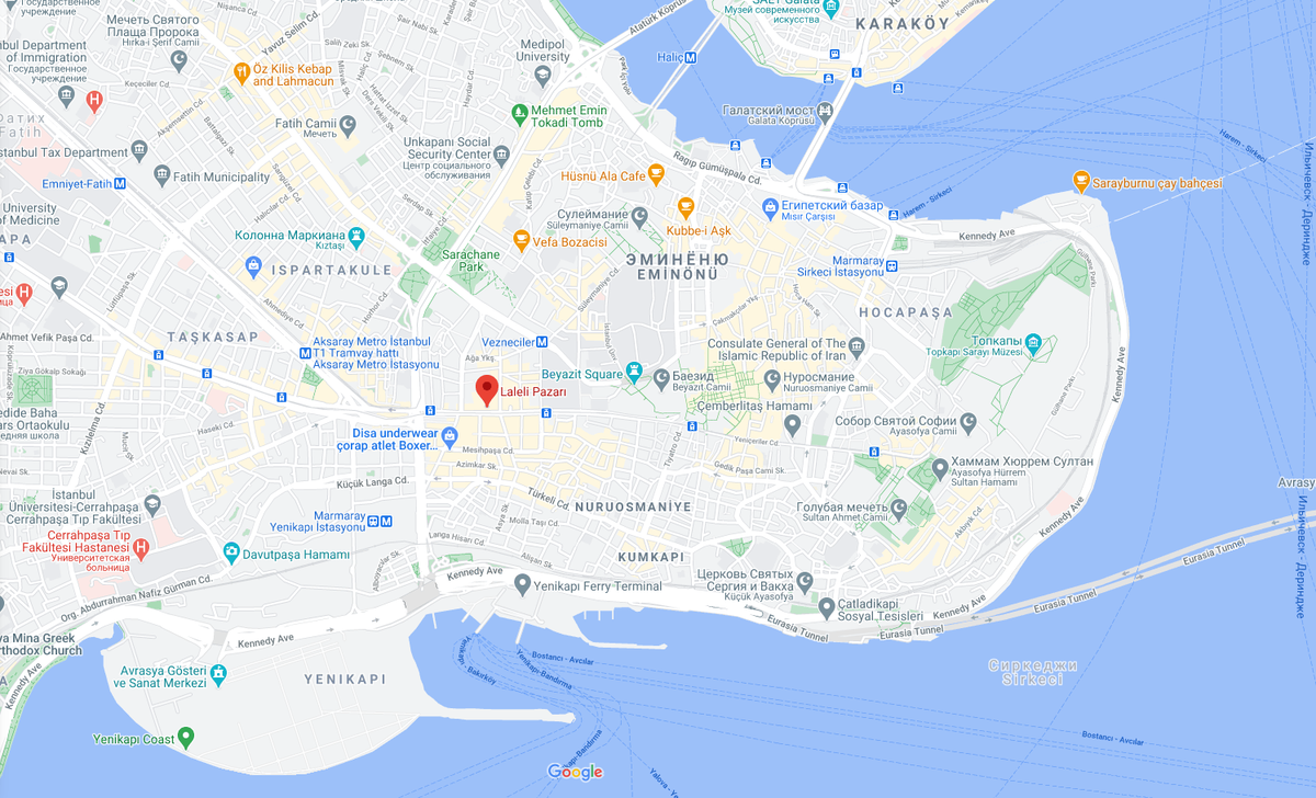 Как называются районы стамбула. Район Лалели в Стамбуле на карте. Карта Стамбула с районами и достопримечательности.
