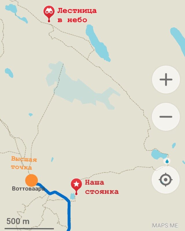 воттоваара на карте карелии