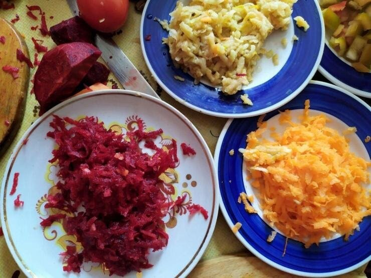 Подготавливаем продукты
