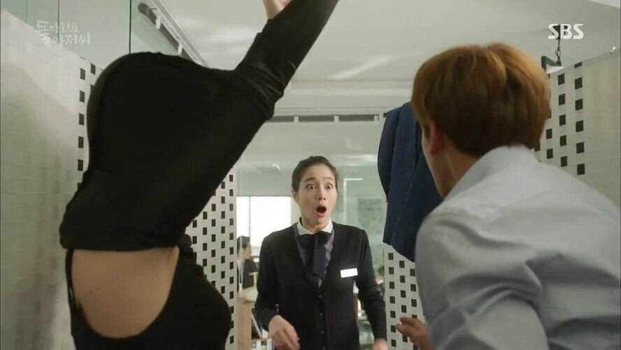 Кадр из дорамы «Вернись, аджосси/ Come Back Mister»