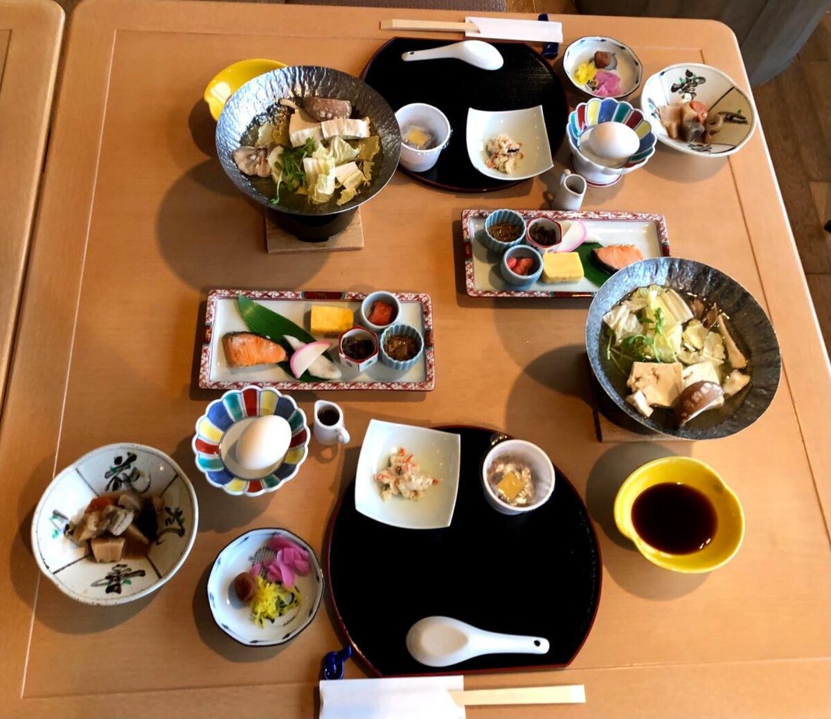 завтрак в японии