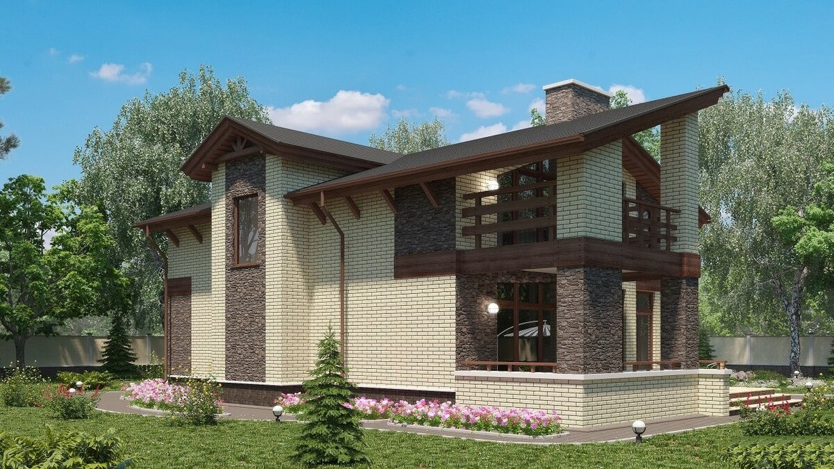 "Чехия-4" Проект дома - КР-155