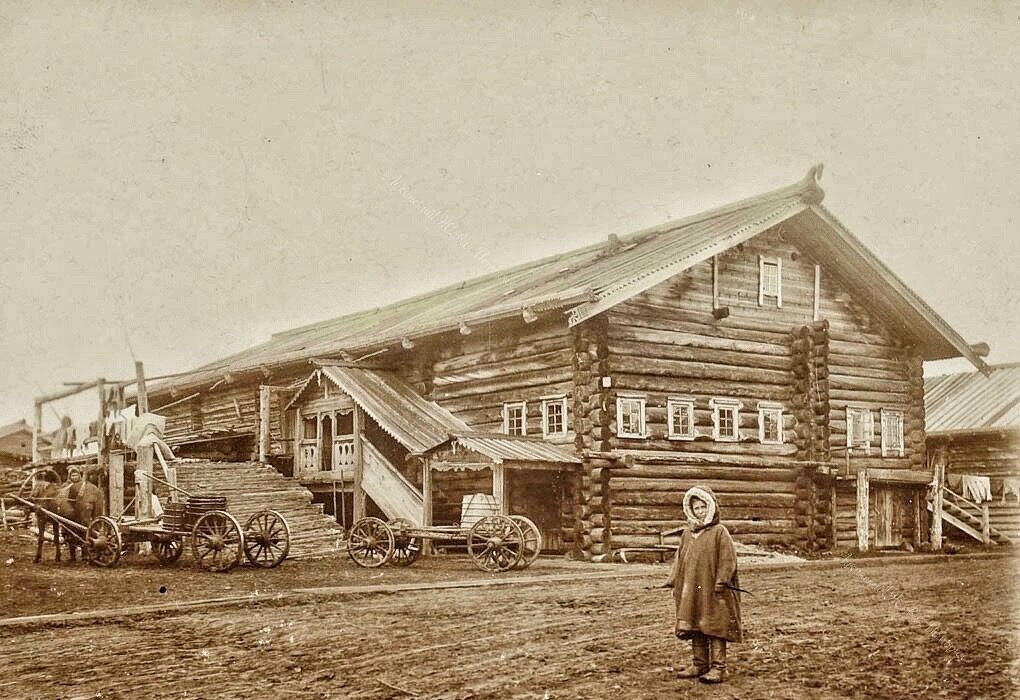 Фото русской деревни 19 Люди и дома русской деревни 19 века: найденные фотографии экспедиций Шабунина Лу