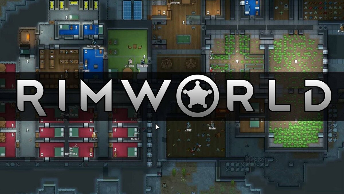 RimWorld  это стратегия про строительство и управление космической колонией на неизвестной планете вдохновленная Dwarf Fortress.