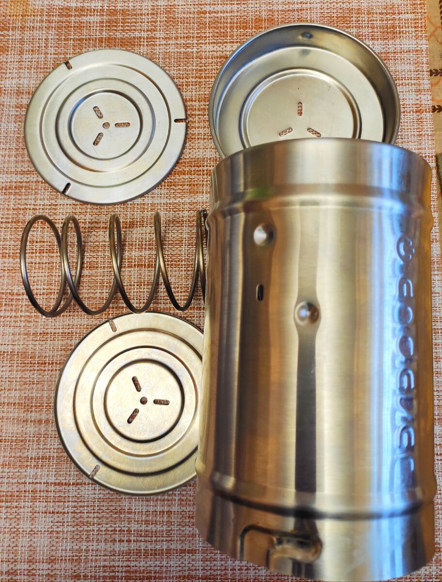 Ветчинница с внутренней пружиной - фото автора.