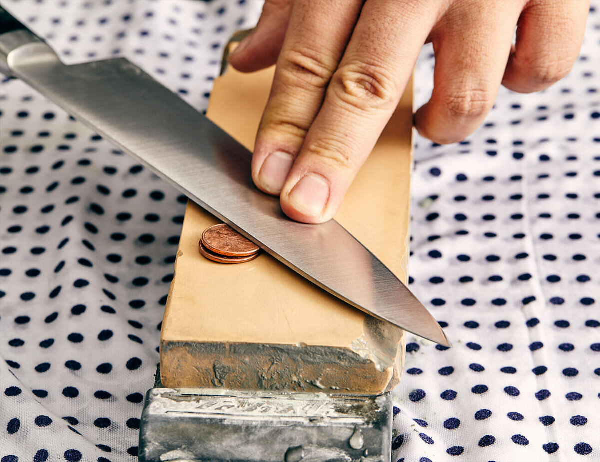  правильно точить ножи камнем и точилкой | kitchen-smart | Дзен