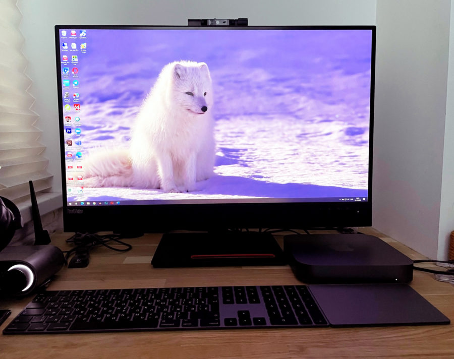 Обзор Lenovo ThinkVision T27hv-20: правильный рабочий монитор со встроенной камерой0