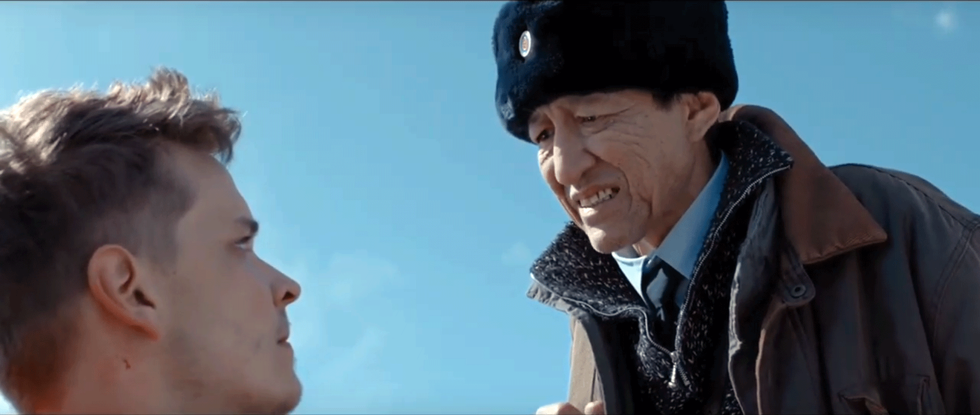 Сейдулла Молдаханов в роли островка закона в этом суровом фильме