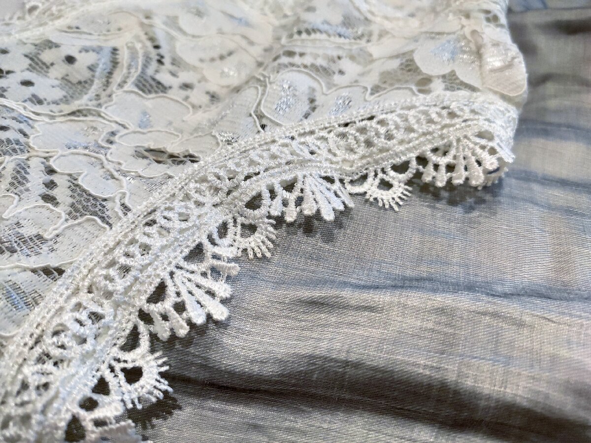 Ажурный белый топ H&M