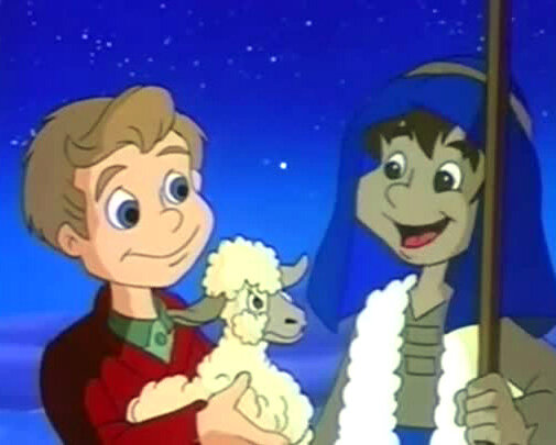 Кадр из мультфильма "Песнь Ангела"