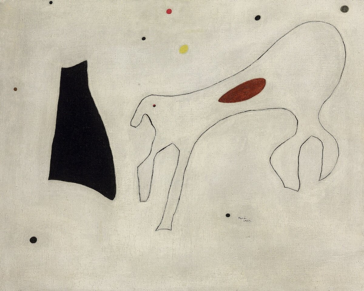 Жоан Миро "Собака", 1927г.
