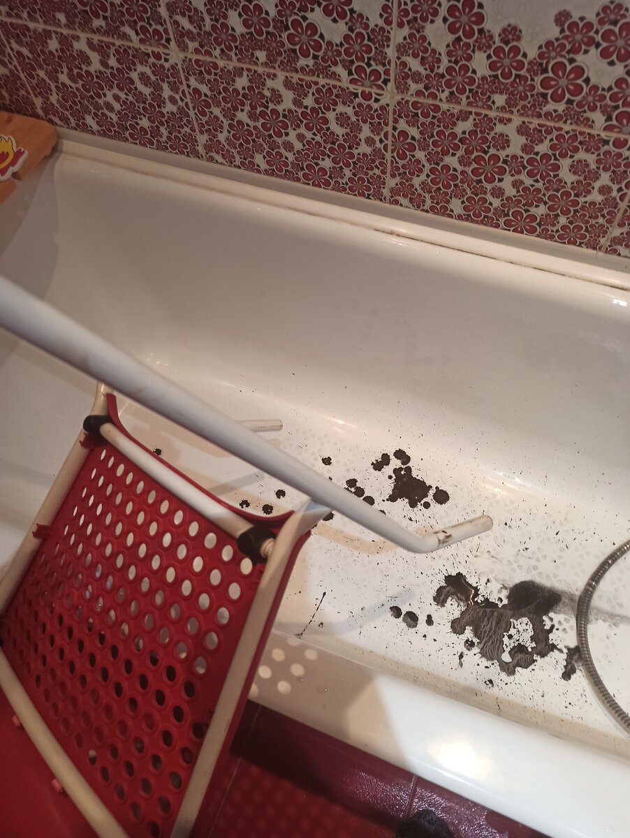 Вот этот стул. Спинку я снял чтобы слить остатки жидкости.