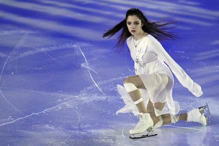 Медведева на чемпионате России.