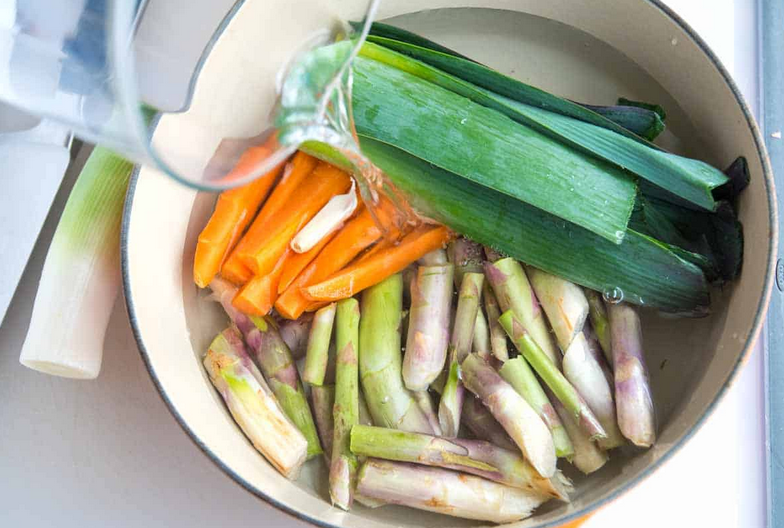 Готовим бульон для супа