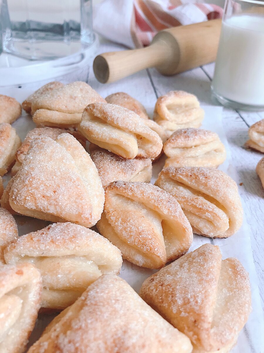 Творожное печенье Треугольнички 