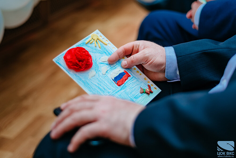 Артисты творческой группы ЦОК ВКС поздравили военнослужащих ПВО с Днем защитника Отечества