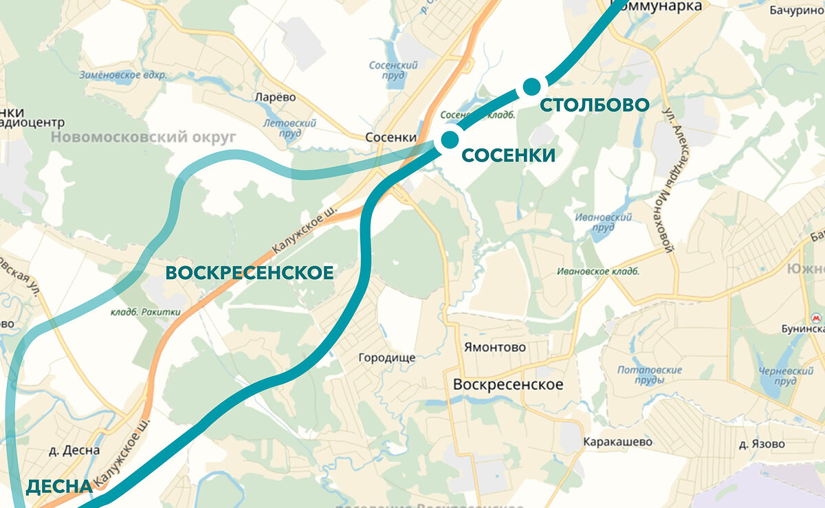 Новые ватутинки москва карта