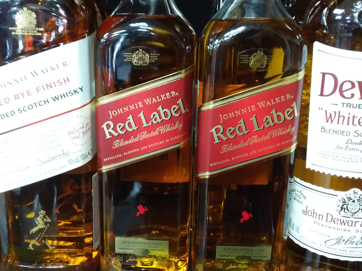 Con que se puede tomar el whisky red label