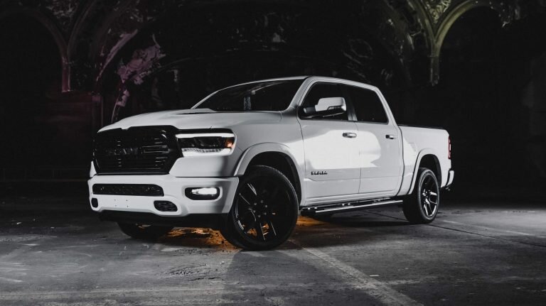 2021 Ram 1500 Laramie Night Edition. (Ram).