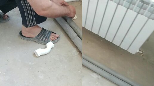Пайка полипропиленовых труб Обвязка и установка батарей отопления ...
